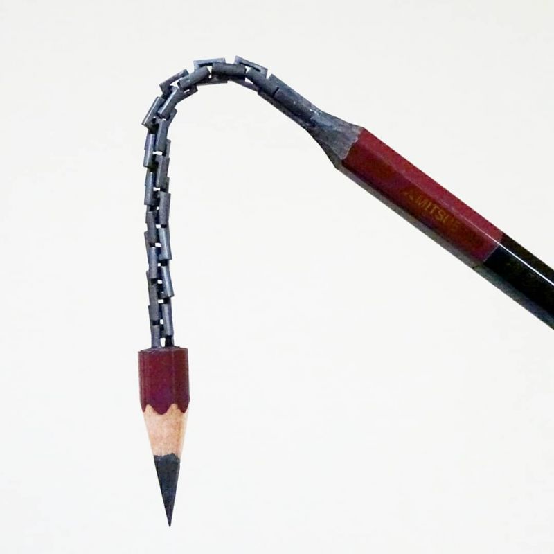 điêu khắc bút chì